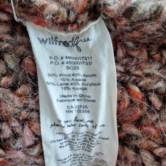 Wilfred Free Zip Up Wool Blend Cardigan with Pockets - Picture 9 of 9